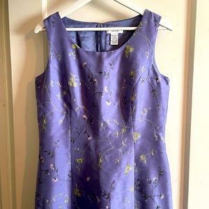 Silk Spring sleeveless dress